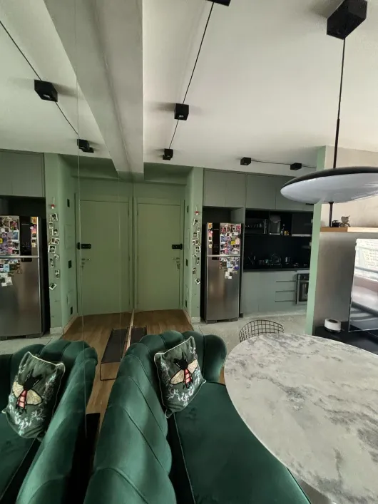 Sumaré - apartamento pronto para morar, varanda, suíte, 1 vaga Rua Paris São Paulo - 