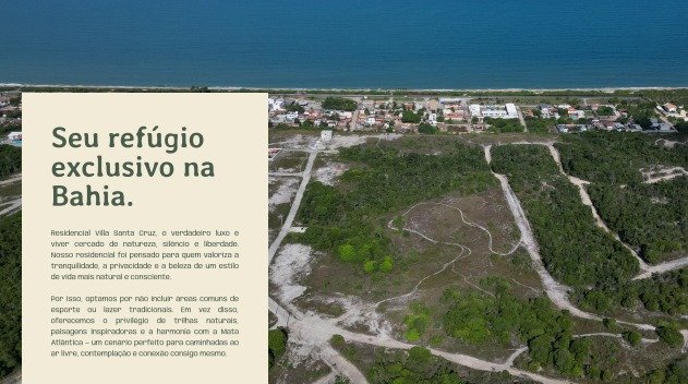 Residencial Villa Santa Cruz seu refúgio exclusivo em Santa Cruz Cabrália na Bahia Alto de Nova Cabrália  Santa Cruz Cabrália - 