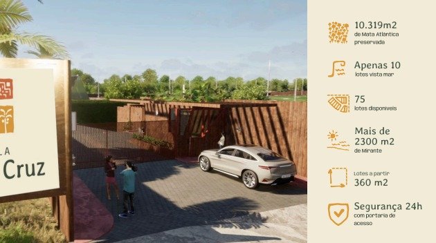 Residencial Villa Santa Cruz seu refúgio exclusivo em Santa Cruz Cabrália na Bahia Alto de Nova Cabrália  Santa Cruz Cabrália - 