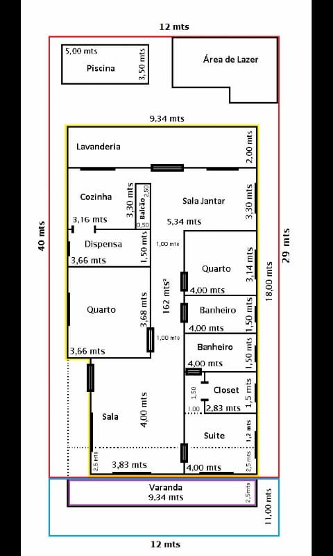 Terreno com casa semiconstruída com vista para a represa à venda no Jardim Rosa Helena - Igaratá - 
