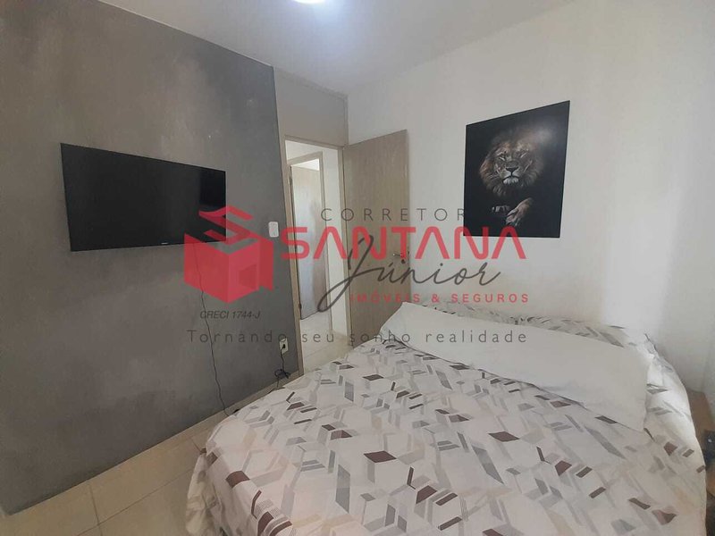 Apartamento nascente no 1º, com 3/4 no Goya Life Rua José Leite Lauro de Freitas - 