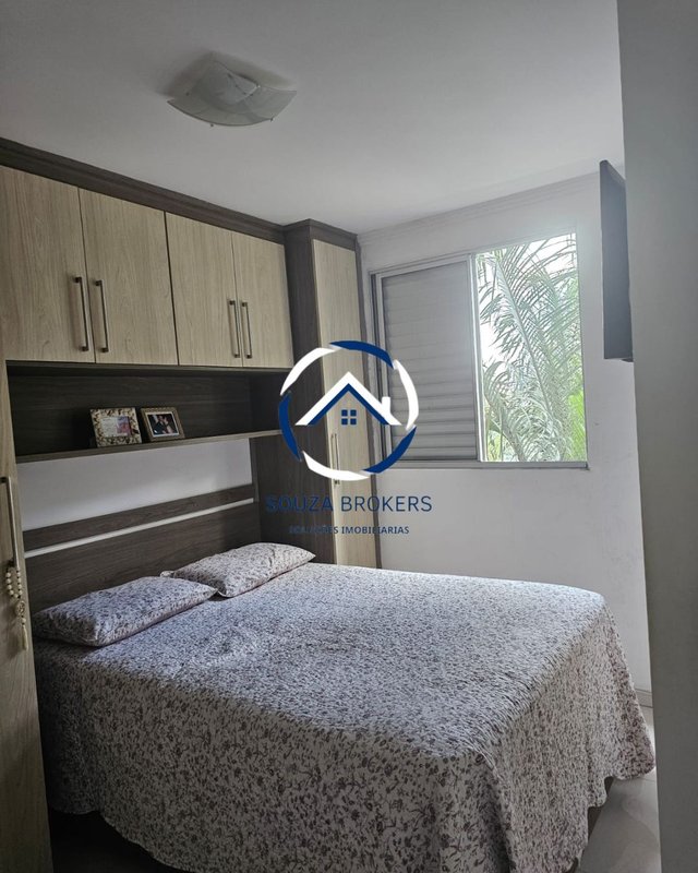 Lindo apartamento de 47m² no Parque São Vicente em Mauá - Mauá - 