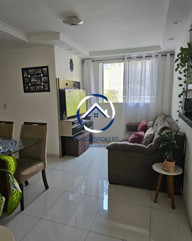 Lindo apartamento de 47m² no Parque São Vicente em Mauá - Mauá - 