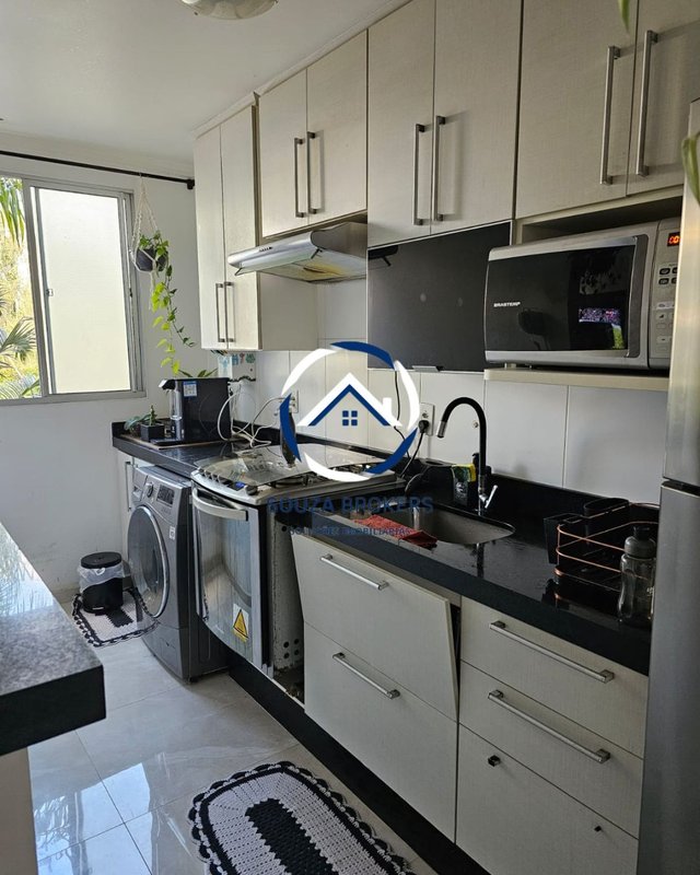 Lindo apartamento de 47m² no Parque São Vicente em Mauá - Mauá - 