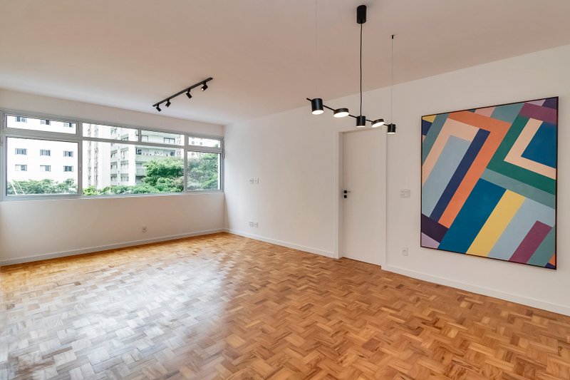 Apartamento reformado no Jardim Paulista 3 dorm 1 suíte 1 vaga Alameda Joaquim Eugênio de Lima São Paulo - 