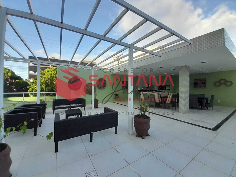 Apartamento mobiliado com suíte, para locação em Buraquinho.  (INDISPONÍVEL) Rua Carlos Conceição Lauro de Freitas - 