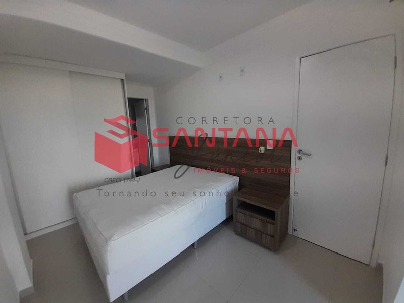 Apartamento mobiliado com suíte, para locação em Buraquinho.  (INDISPONÍVEL) Rua Carlos Conceição Lauro de Freitas - 