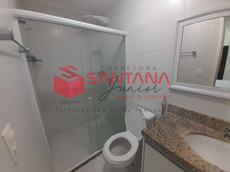 Apartamento mobiliado com suíte, para locação em Buraquinho.  (INDISPONÍVEL) Rua Carlos Conceição Lauro de Freitas - 