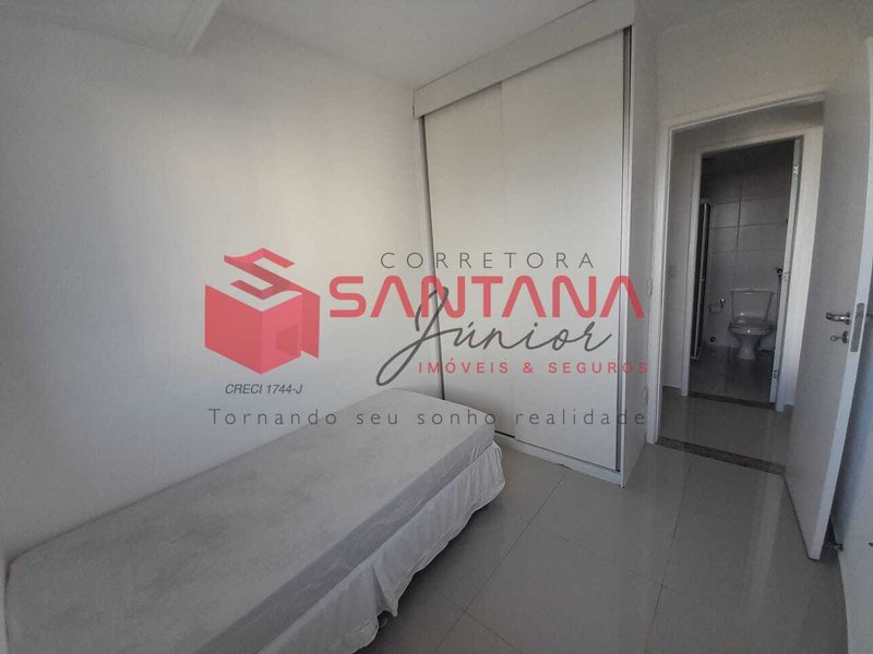 Apartamento mobiliado com suíte, para locação em Buraquinho.  (INDISPONÍVEL) Rua Carlos Conceição Lauro de Freitas - 