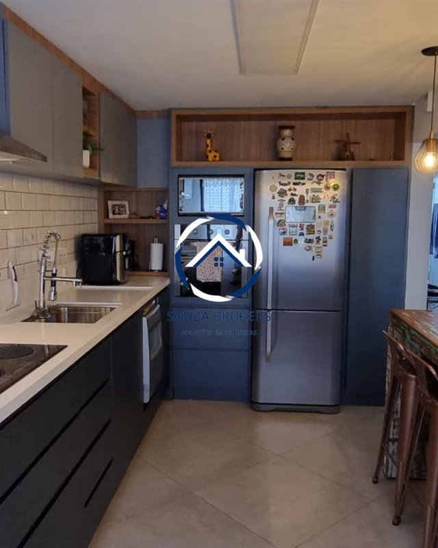 Excelente apartamento de 70m² no Parque São Vicente em Mauá - Mauá - 