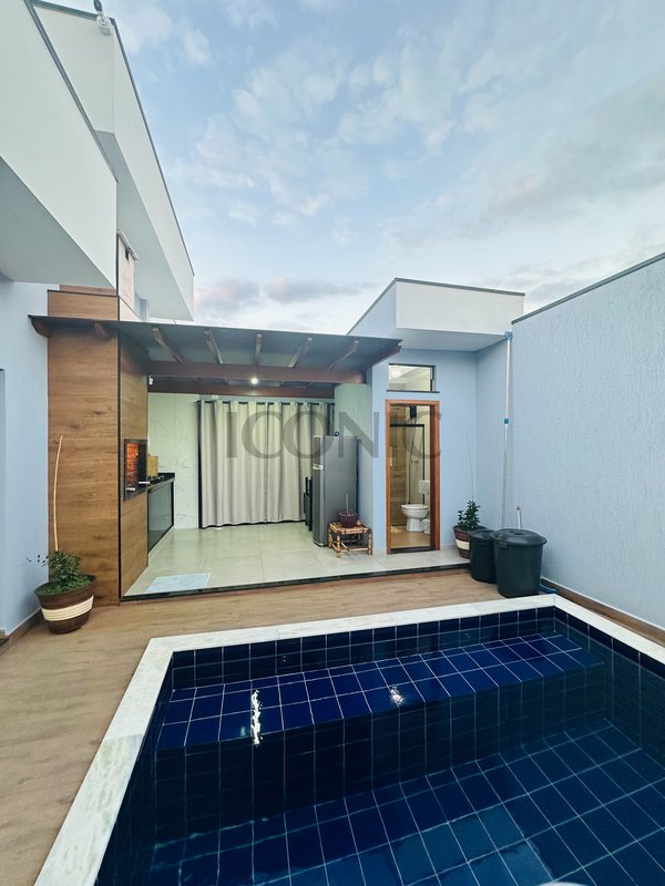 Casa Térrea em Condomínio de Cerquilho com 4 quartos, área gourmet e piscina - Cerquilho - 