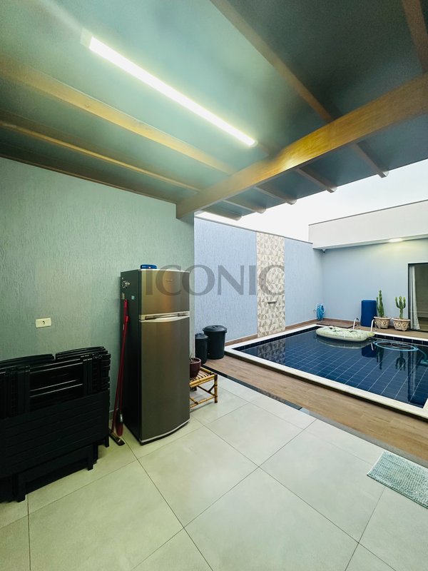 Casa Térrea em Condomínio de Cerquilho com 4 quartos, área gourmet e piscina - Cerquilho - 