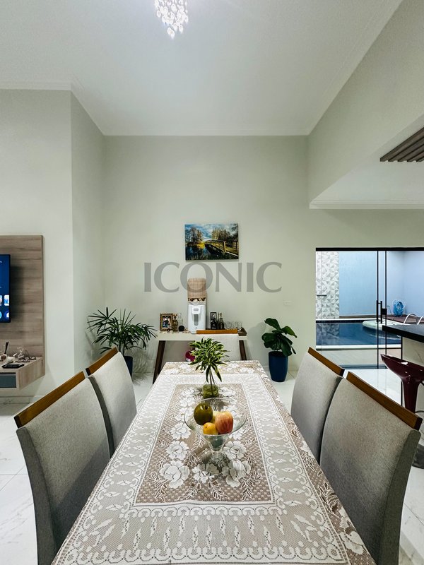 Casa Térrea em Condomínio de Cerquilho com 4 quartos, área gourmet e piscina - Cerquilho - 