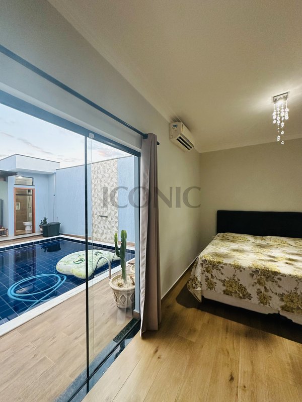 Casa Térrea em Condomínio de Cerquilho com 4 quartos, área gourmet e piscina - Cerquilho - 