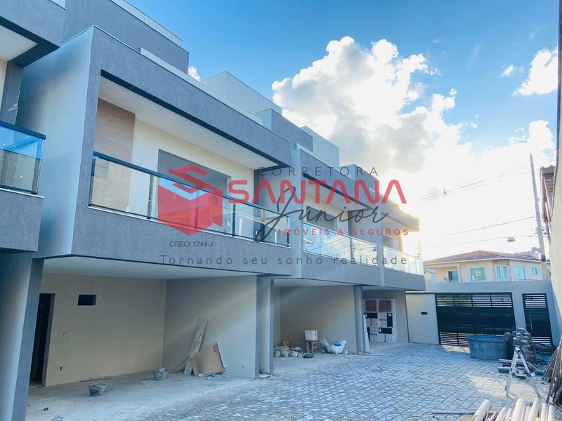 Casa duplex com 3/4 à venda no Miragem Rua Maria de Lourdes Brito Lauro de Freitas - 