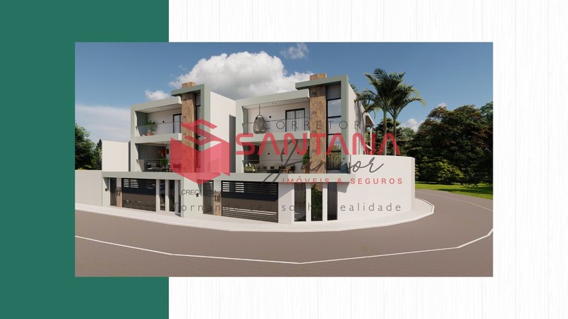 Casa com 4/4 à venda em alameda fechada em Vilas do Atlântico Rua Praia de Caraguatatuba Lauro de Freitas - 