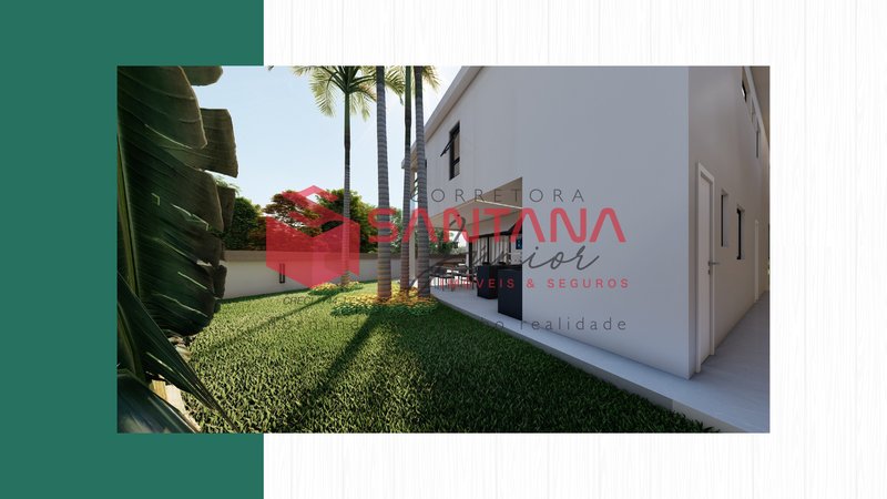 Casa com 4/4 à venda em alameda fechada em Vilas do Atlântico Rua Praia de Caraguatatuba Lauro de Freitas - 