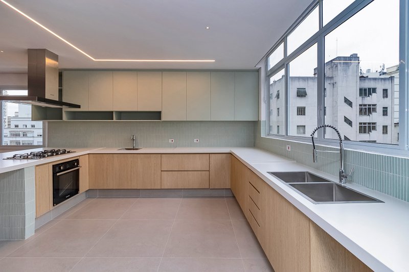 Apartamento em Higienópolis com 230m² 3 dorm 1 suíte 2 vagas Rua Maranhão São Paulo - 