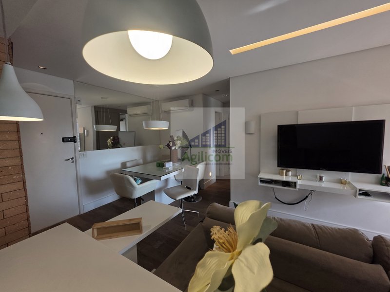 APARTAMENTO MOBILIADO PARA LOCAÇÃO NO BROOKLIN COM 2 DORMITÓRIOS E 1 VAGA Avenida Portugal São Paulo - 