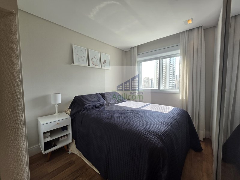 APARTAMENTO MOBILIADO PARA LOCAÇÃO NO BROOKLIN COM 2 DORMITÓRIOS E 1 VAGA Avenida Portugal São Paulo - 