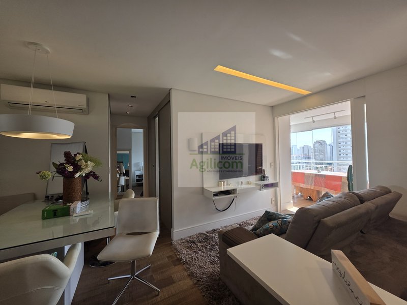 APARTAMENTO MOBILIADO PARA LOCAÇÃO NO BROOKLIN COM 2 DORMITÓRIOS E 1 VAGA Avenida Portugal São Paulo - 
