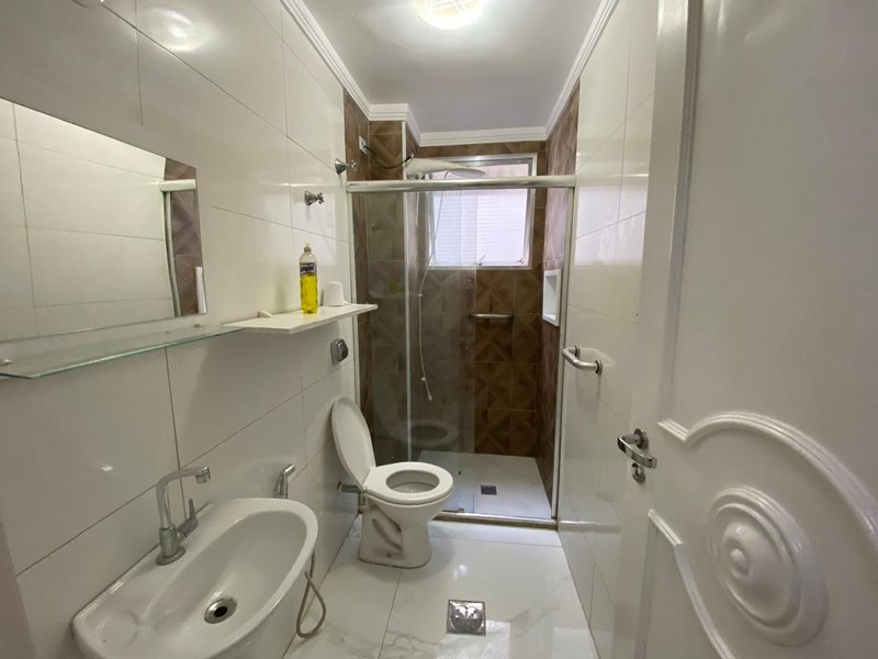 Excelente apartamento com 01 dormitório para locação - Gonzaga - Santos - SP Avenida Marechal Floriano Peixoto Santos - 