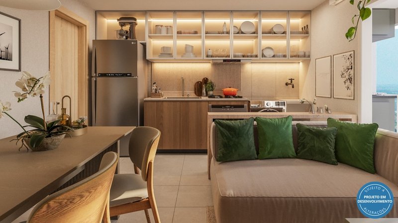 Reserva Aldeprime - Apartamento com 2 quartos Suíte e Varanda Gourmet no Aldebaran - Maceió - 
