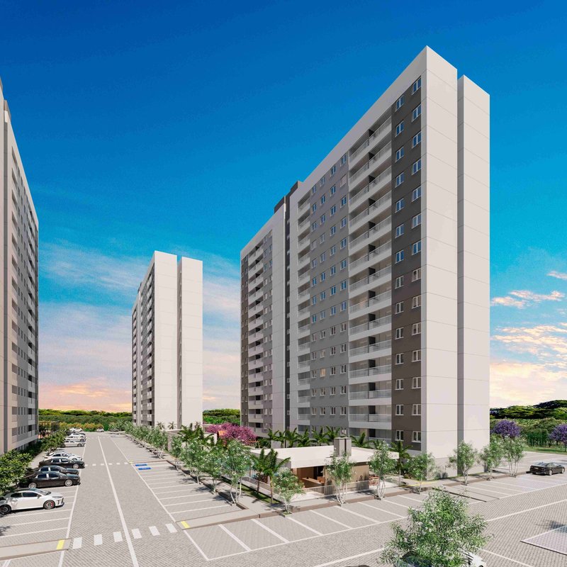 Reserva Aldeprime - Apartamento com 2 quartos Suíte e Varanda Gourmet no Aldebaran - Maceió - 