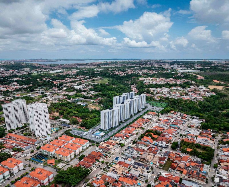 Reserva Aldeprime - Apartamento com 2 quartos Suíte e Varanda Gourmet no Aldebaran - Maceió - 