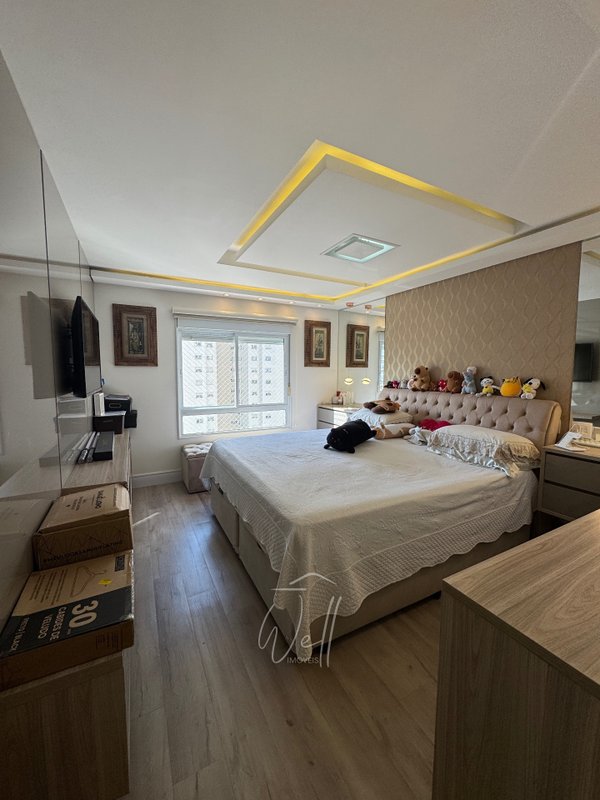 Apartamento mobiliado no Condominio Domo Prime 237m2 - 04 suítes - 04 vagas - São Bernardo do Campo - 