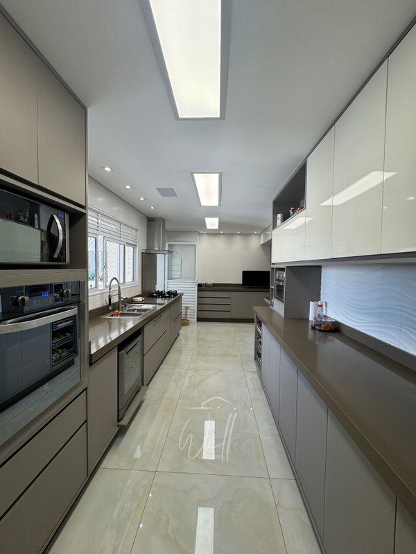 Apartamento mobiliado no Condominio Domo Prime 237m2 - 04 suítes - 04 vagas - São Bernardo do Campo - 
