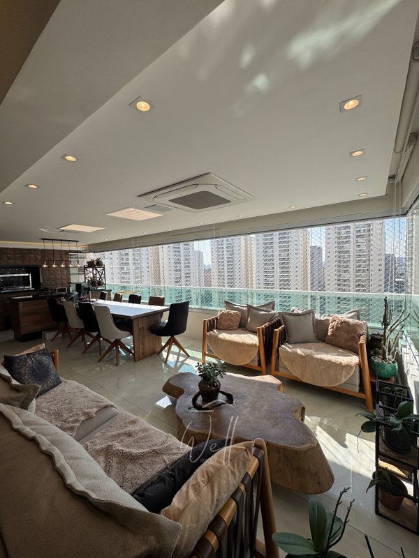 Apartamento mobiliado no Condominio Domo Prime 237m2 - 04 suítes - 04 vagas - São Bernardo do Campo - 