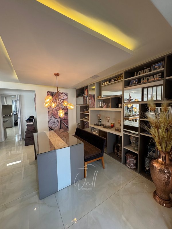 Apartamento mobiliado no Condominio Domo Prime 237m2 - 04 suítes - 04 vagas - São Bernardo do Campo - 