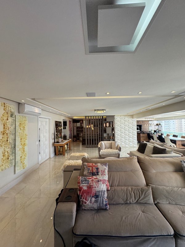 Apartamento mobiliado no Condominio Domo Prime 237m2 - 04 suítes - 04 vagas - São Bernardo do Campo - 