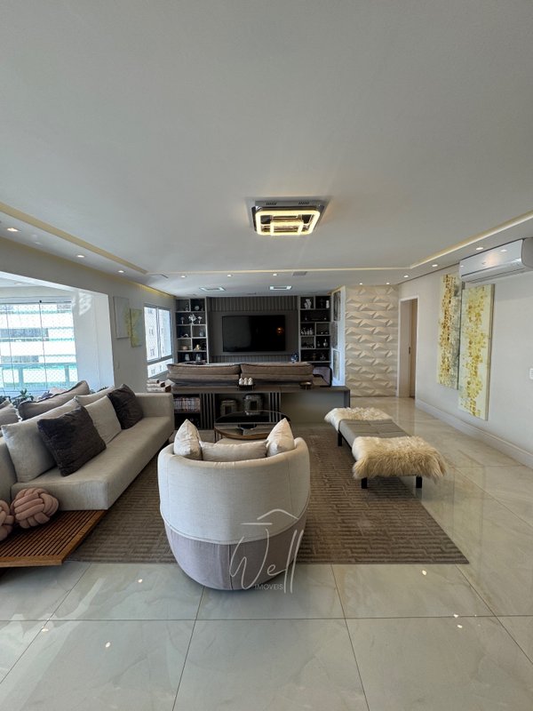 Apartamento mobiliado no Condominio Domo Prime 237m2 - 04 suítes - 04 vagas - São Bernardo do Campo - 