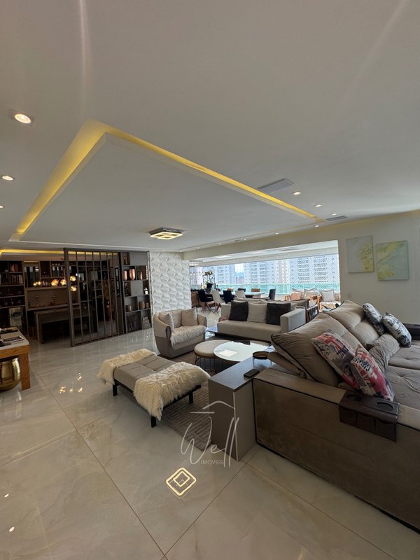 Apartamento mobiliado no Condominio Domo Prime 237m2 - 04 suítes - 04 vagas - São Bernardo do Campo - 