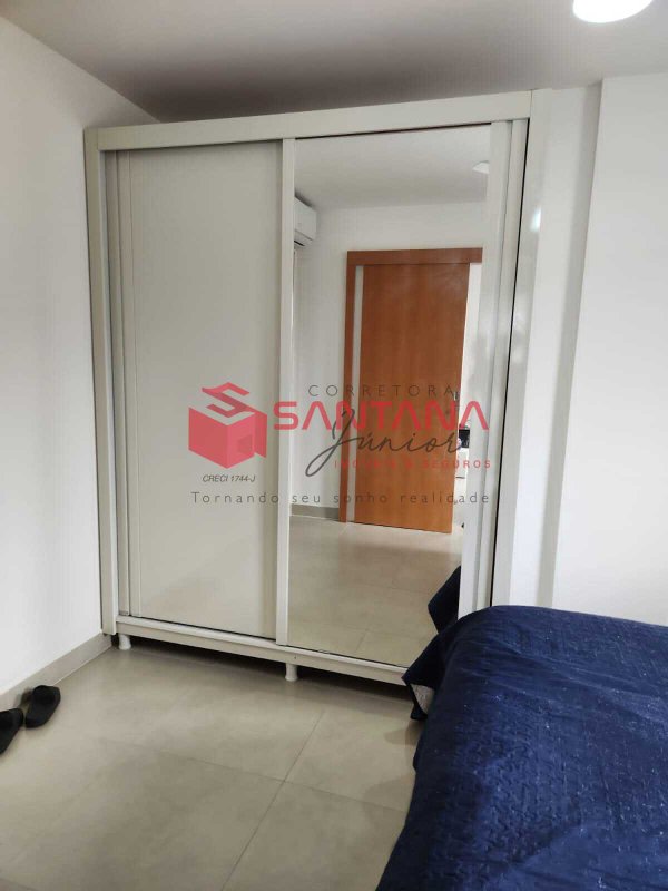 Apartamento mobiliado com 2/4 para locação em Lauro de Freitas  (INDISPONÍVEL) Rua Praia de Itapema Lauro de Freitas - 