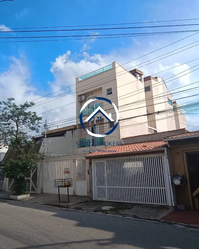 Linda cobertura de 100m² no Parque Novo Oratório em Santo André - Santo André - 