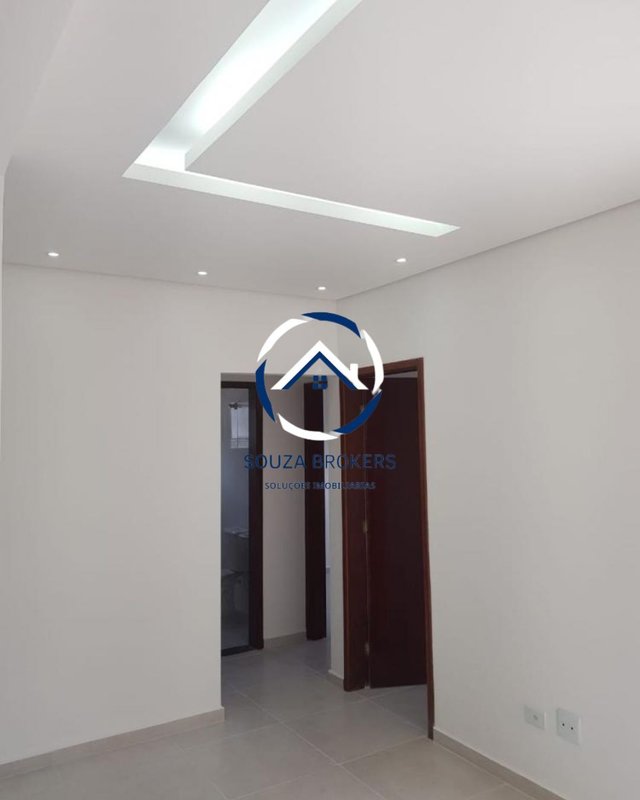 Linda cobertura de 78m² reformada na Santana em Ribeirão Pires - Ribeirão Pires - 