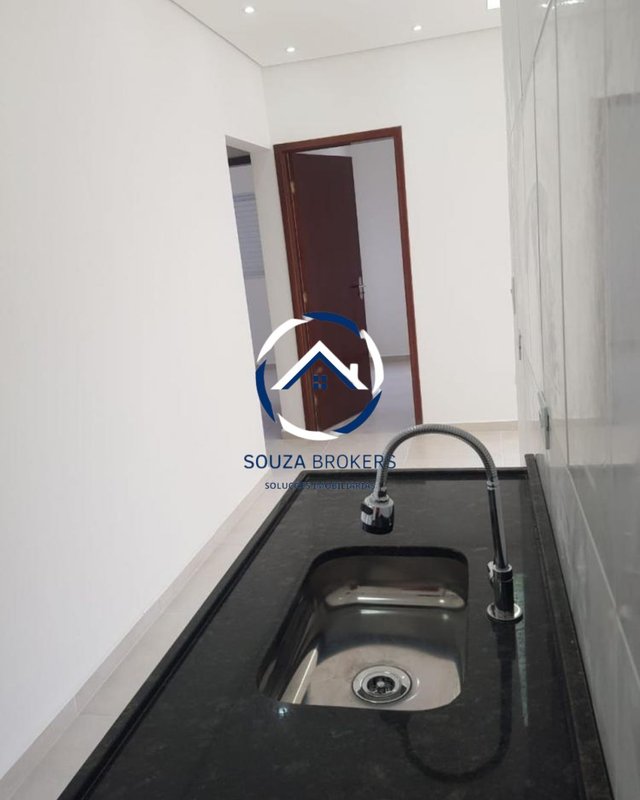 Linda cobertura de 78m² reformada na Santana em Ribeirão Pires - Ribeirão Pires - 
