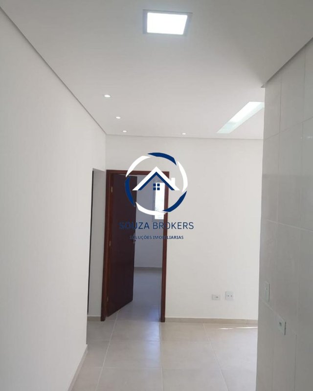 Linda cobertura de 78m² reformada na Santana em Ribeirão Pires - Ribeirão Pires - 