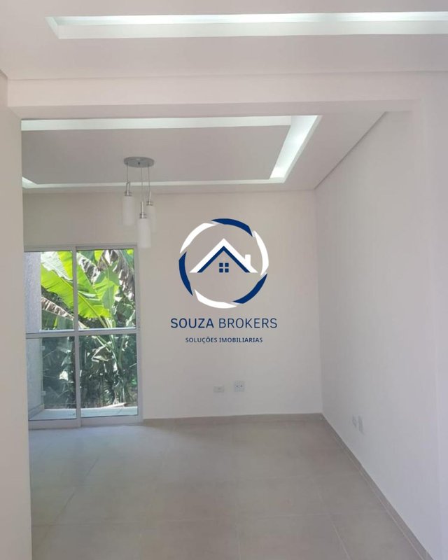 Linda cobertura de 78m² reformada na Santana em Ribeirão Pires - Ribeirão Pires - 