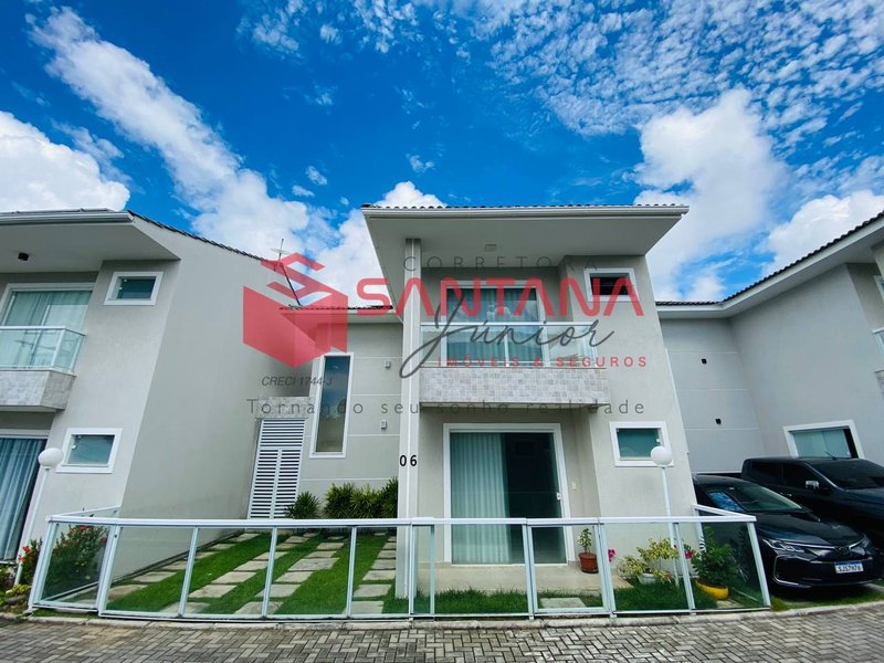 Casa em condomínio fechado com 3/4 à venda em Buraquinho Rua Francisco Gomes da Silva Lauro de Freitas - 