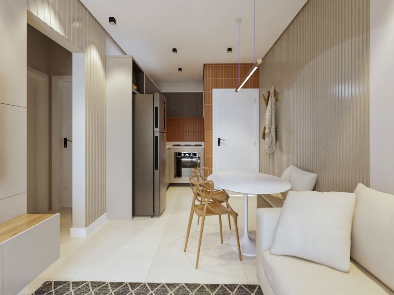 Apartamento 2 dormitórios com vaga á 600 metros da Futura Estação Guilherme Giorgi Rua Winifred São Paulo - 