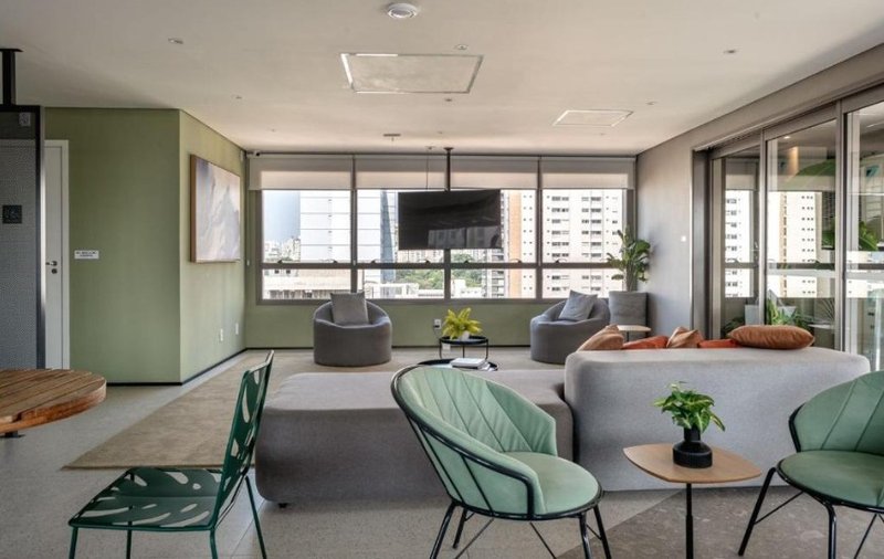 VENDE-SE STUDIO 23M2 PRONTO PARA MORAR Rua Melo Palheta São Paulo - 