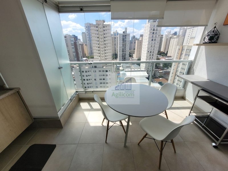 STUDIO MOBILIADO À VENDA EM MOEMA COM  37M² E 1 VAGA DE GARAGEM Avenida Aratãs São Paulo - 