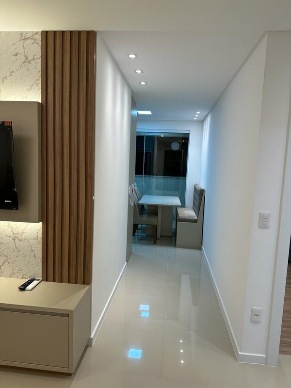 Apartamento mobiliado no Residencial Sunset Boulevard Rua 406A Itapema - 