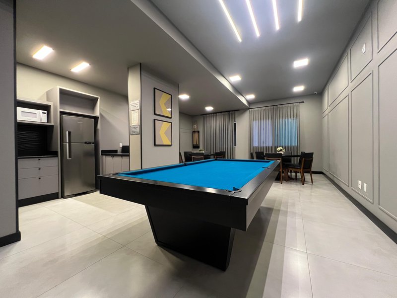 Apartamento mobiliado no Residencial Sunset Boulevard Rua 406A Itapema - 