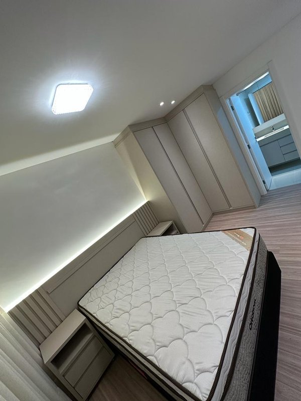 Apartamento mobiliado no Residencial Sunset Boulevard Rua 406A Itapema - 