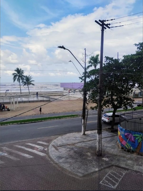 Apto de 02 Dormitórios com Vista Mar na Ocian Praia Grande - Praia Grande - 